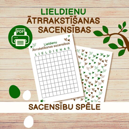 SPĒLE "LIELDIENU ĀTRRAKSTĪŠANAS SACENSĪBAS"